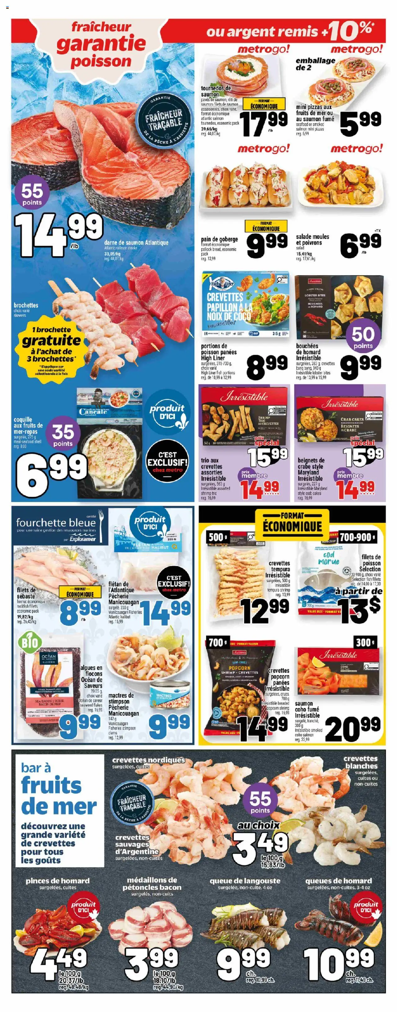 Metro flyer valid from 14.08.2025 | Page: 12 | Products: Fish, Flakes, Salad