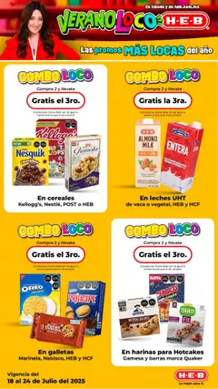 Nuevas ofertas de H-E-B válidas en toda la República Mexicana desde el 18.07.2025. ¡Encuentra las mejores ofertas en H-E-B folleto! | Página: 3