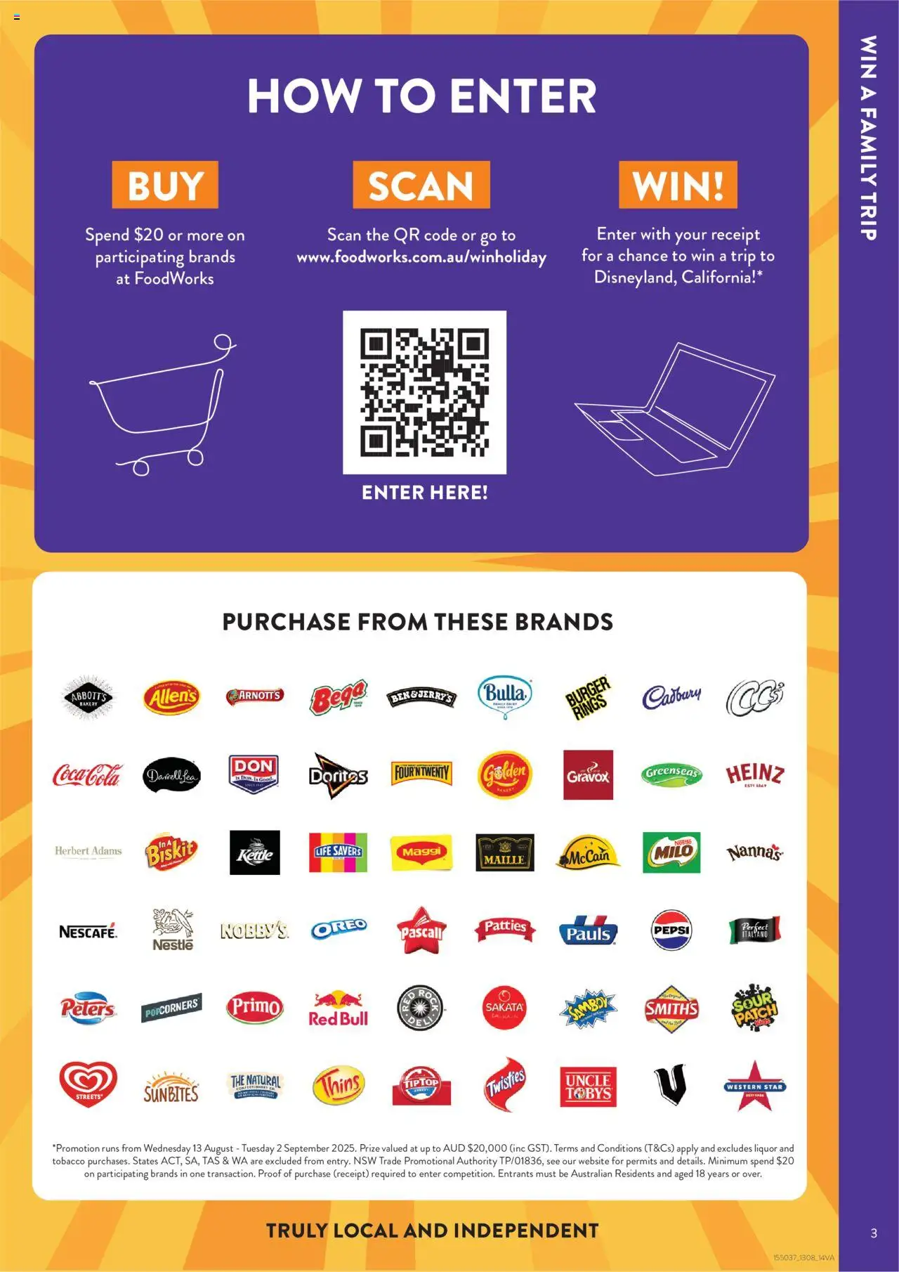 Foodworks catalogue - valid from 13.08.2025 | Page: 3 | Products: Pepsi, Kettle, Bakery