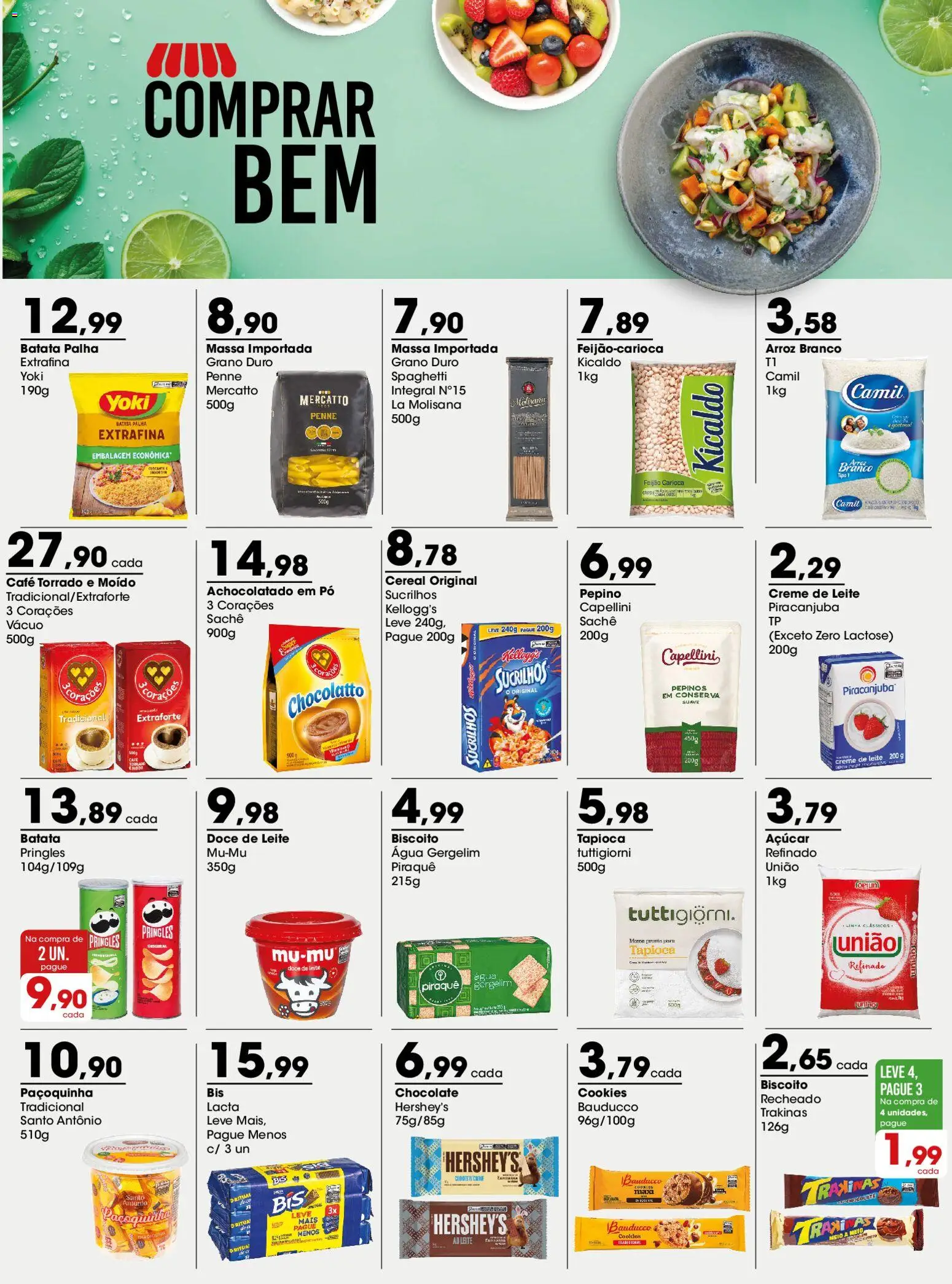 Zaffari Folheto - válido de 13.04.2026 | Página: 1 | Produtos: Feijão, Biscoito, Cookies, Doce de leite