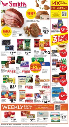 Preview of Smith's weekly ads valid from 25.03.2026