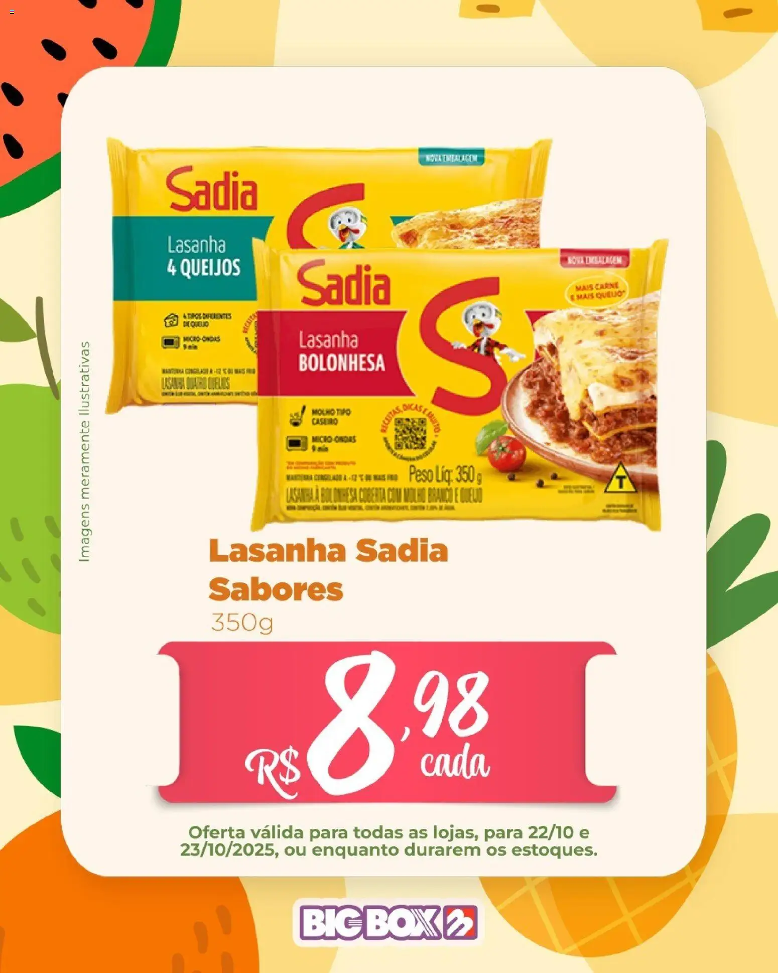 Big Box Folheto - válido de 22.10.2025 | Página: 14 | Produtos: Microondas, Carne, Lasanha