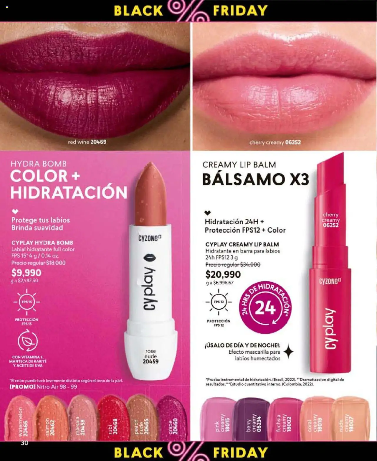 CyZone revista - valida desde el 24.09.2025 | Página: 32 | Productos: Bálsamo, Mascarilla, Uva, Manteca