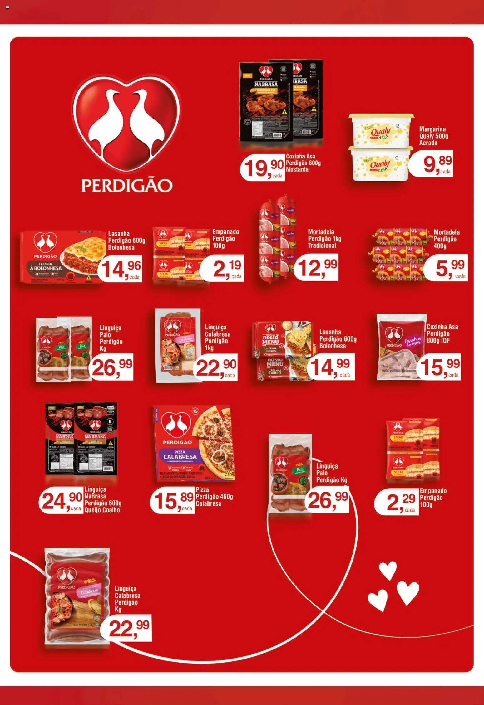 Royal Supermercados Folheto - válido de 06.04.2026 | Página: 2 | Produtos: Linguiça, Queijo, Pizza, Lasanha