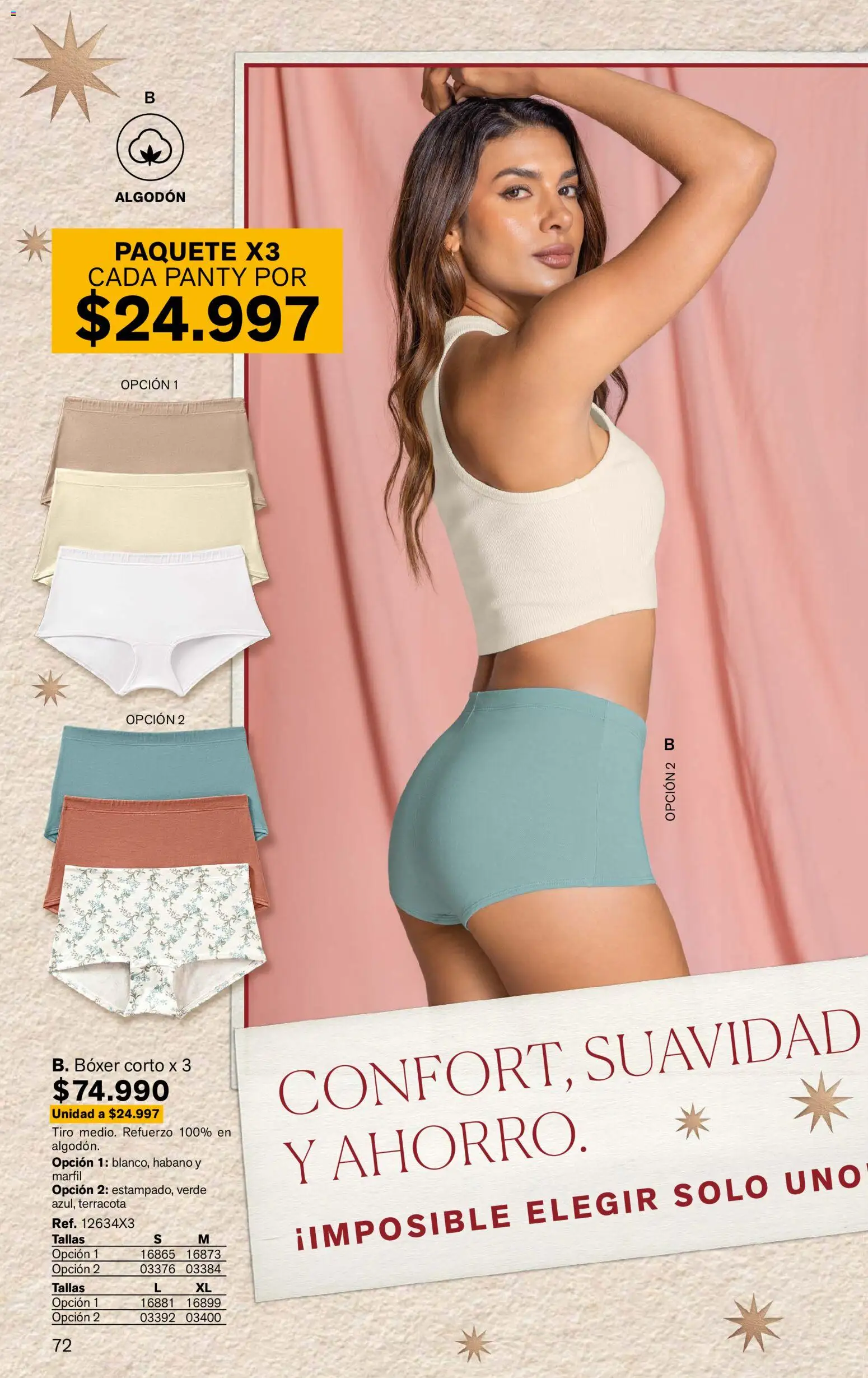 Leonisa revista - valida desde el 13.11.2025 | Página: 72 | Productos: Algodón