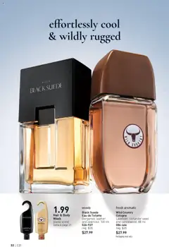 Preview of Black Suede Eau de Toilette, Bergamot, leather and oakmoss. 100 ml from shop Avon valid from 09.10.2025 | Page: 32