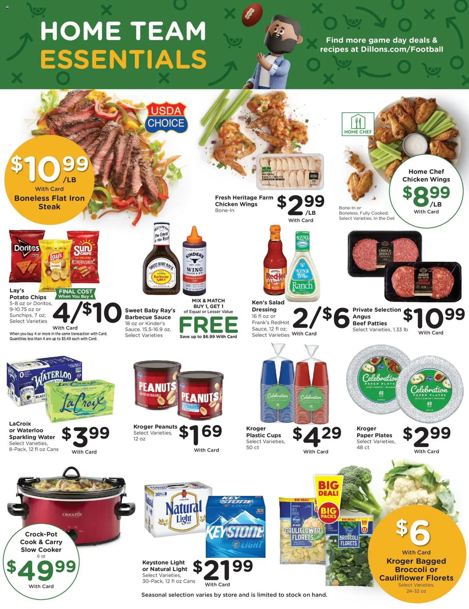 Dillons Weekly Ad - valid from 21.01.2026 | Page: 6 | Products: Bourbon, Chips, Water, Game