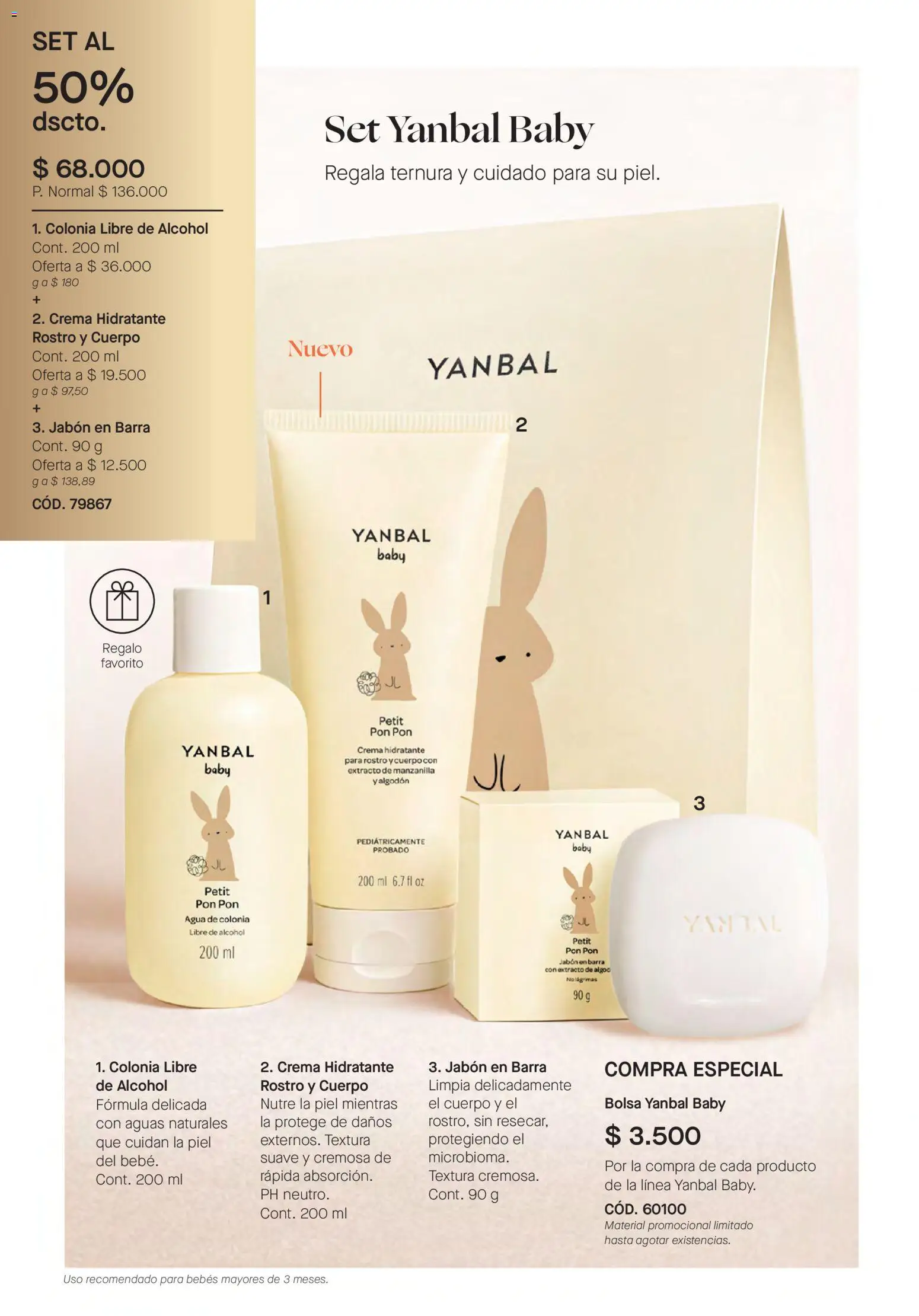 Yanbal revista - valida desde el 08.11.2025 | Página: 126 | Productos: Agua, Bolsa, Jabón, Tintura