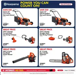 Preview of Home Hardware weekly flyer / circulaire from shop Home Hardware valid from 23.04.2026 | Page: 25 | Products: Mower