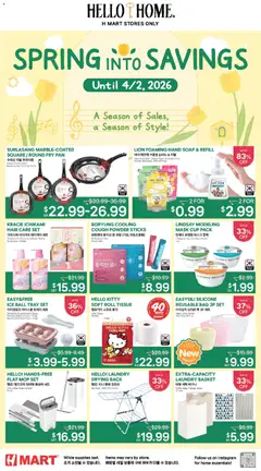 Preview of Hmart weekly ads valid from 27.03.2026