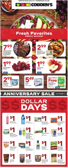 Preview of Coborn's weekly ads valid from 15.04.2026