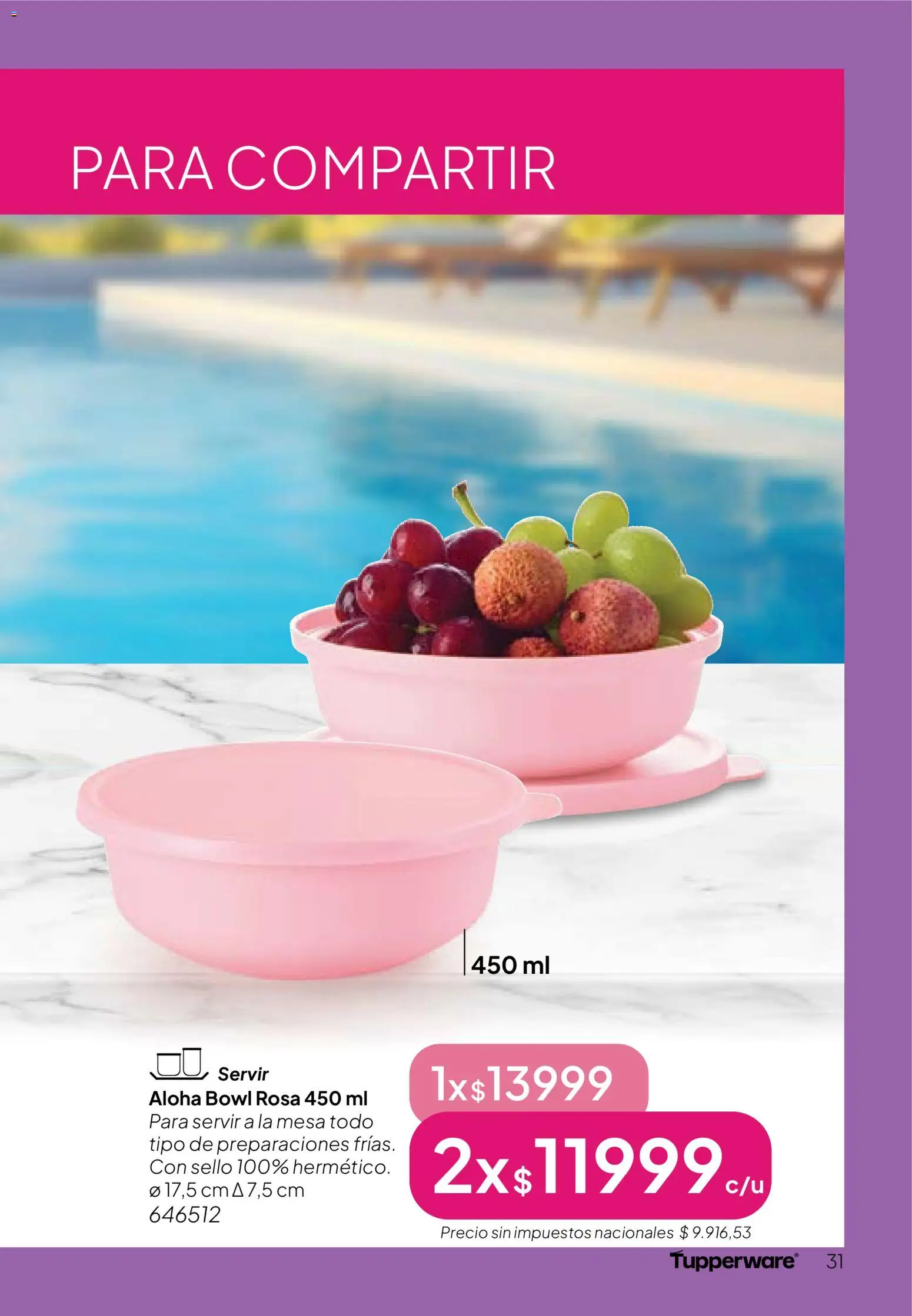 Tupperware Folleto de Campaña 2/2026 │ válido desde el 18.12.2025 | Página: 32 | Productos: Bowl, Mesa
