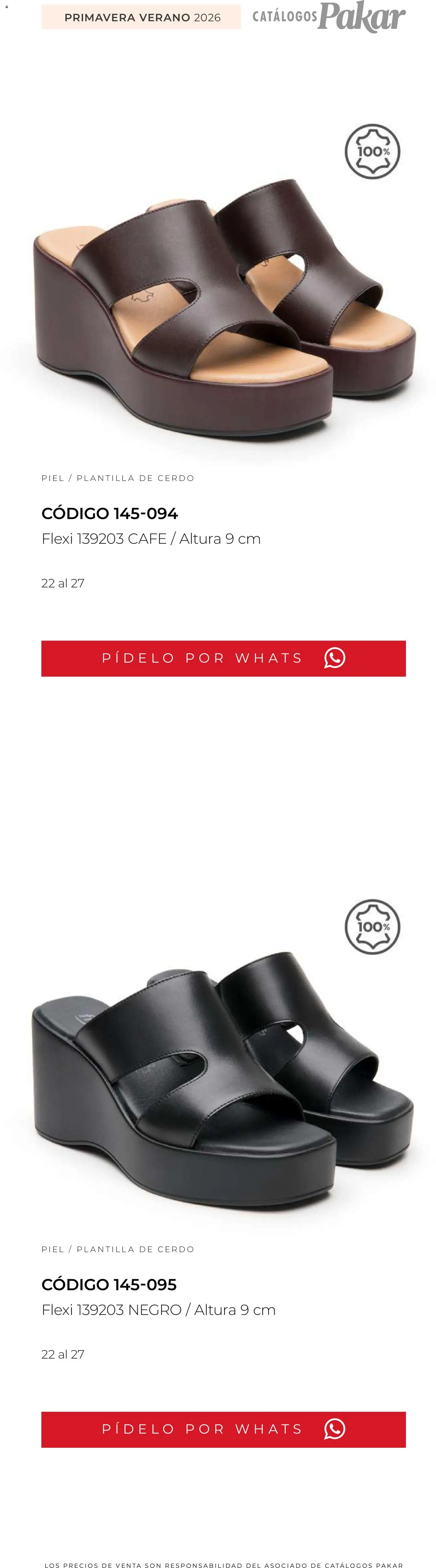 Nuevas ofertas de SC Pakar válidas en toda la República Mexicana desde el 04.03.2026. ¡Encuentra las mejores ofertas en SC Pakar catálogo Flexi PV26! | Página: 39 | Productos: Café, Cerdo