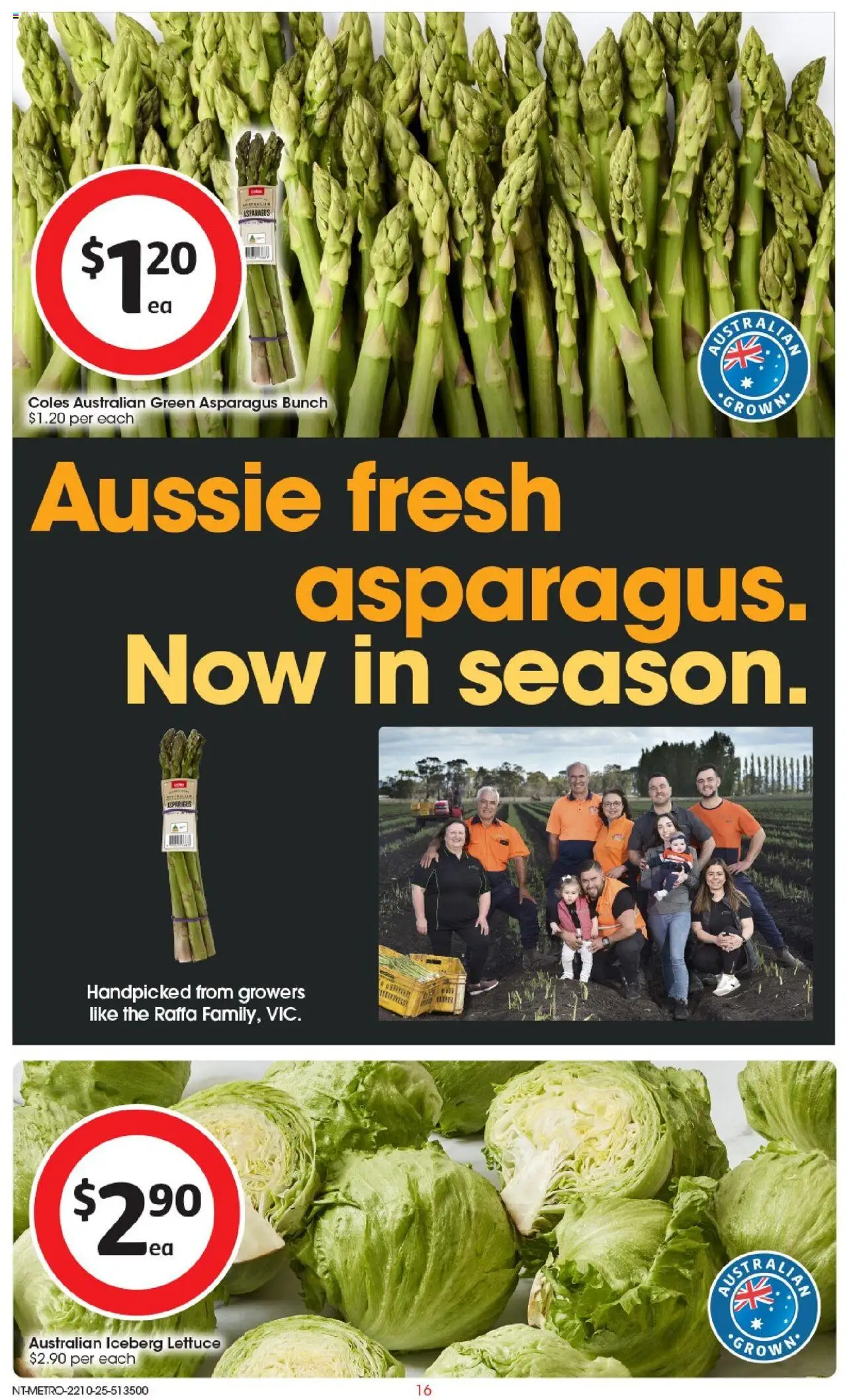 Coles catalogue - valid from 22.10.2025 | Page: 17 | Products: Lettuce
