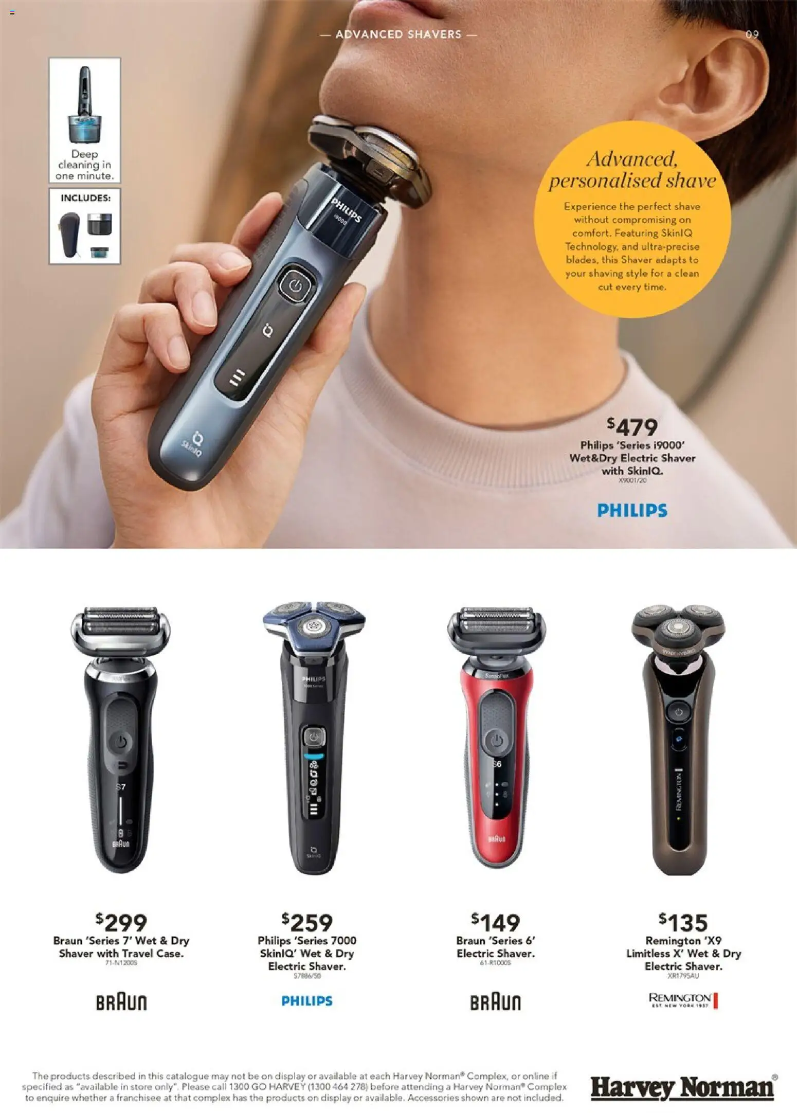 Harvey Norman catalogue - valid from 24.04.2026 | Page: 9 | Products: Accessories, Electric shaver