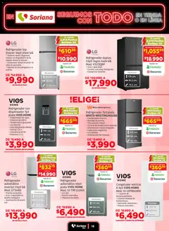 Vista previa de Soriana - Seguimos con todo Híper Nacional, nuevo folleto de la tienda, válido en México a partir del 18.11.2025 | Página: 16 | Productos: Agua, Top, Té, Reloj