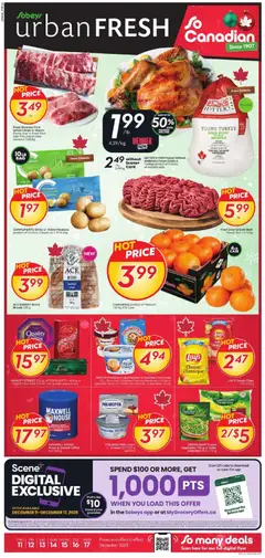 Preview of Sobeys - Weekly Flyer - Urban Fresh from shop Sobeys valid from 11.12.2025