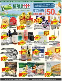Preview of Btrust Supermarket weekly flyer - Montreal from shop Btrust Supermarket valid from 02.04.2026