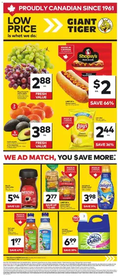 Preview of Giant Tiger weekly flyer from shop Giant Tiger valid from 30.07.2025