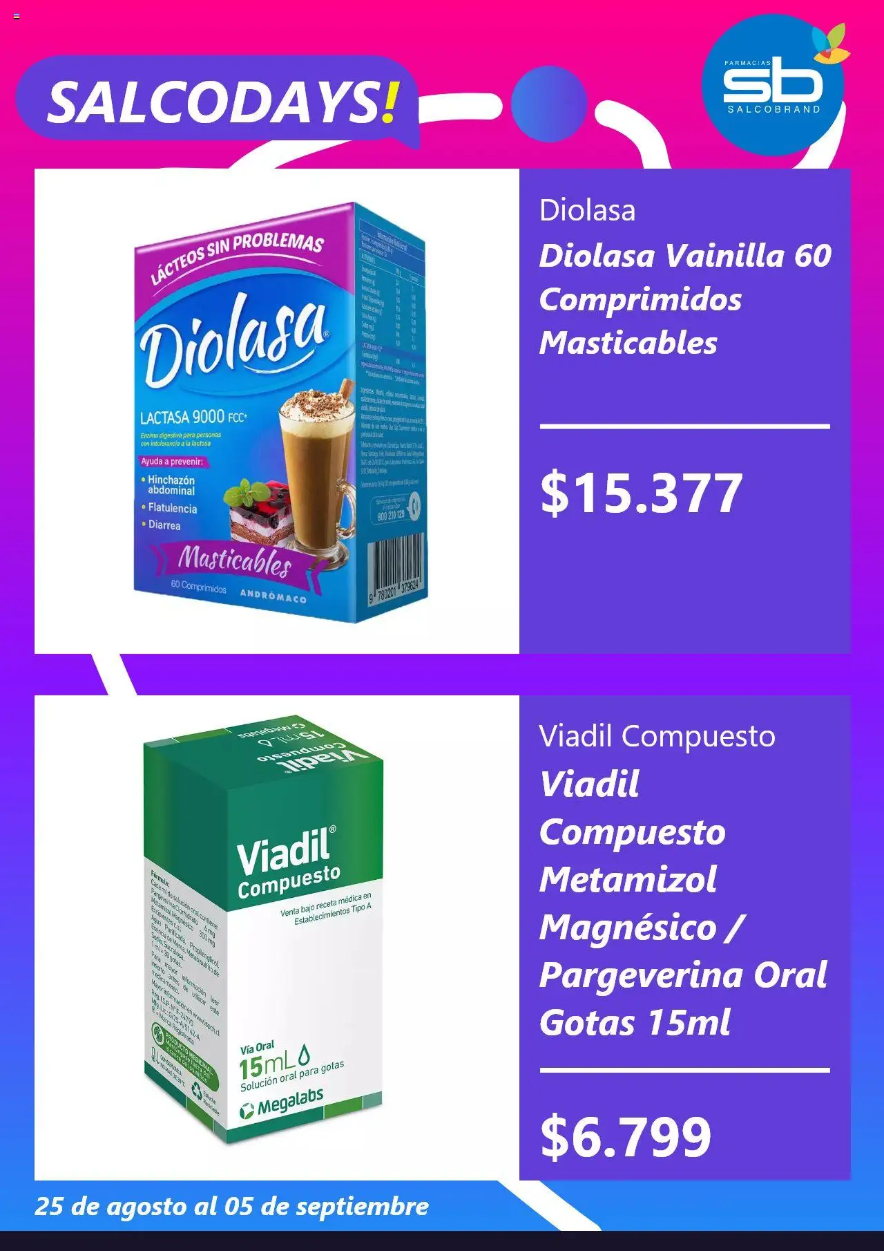 Salcobrand ofertas  │ válido desde el 25.08.2025 | Página: 5