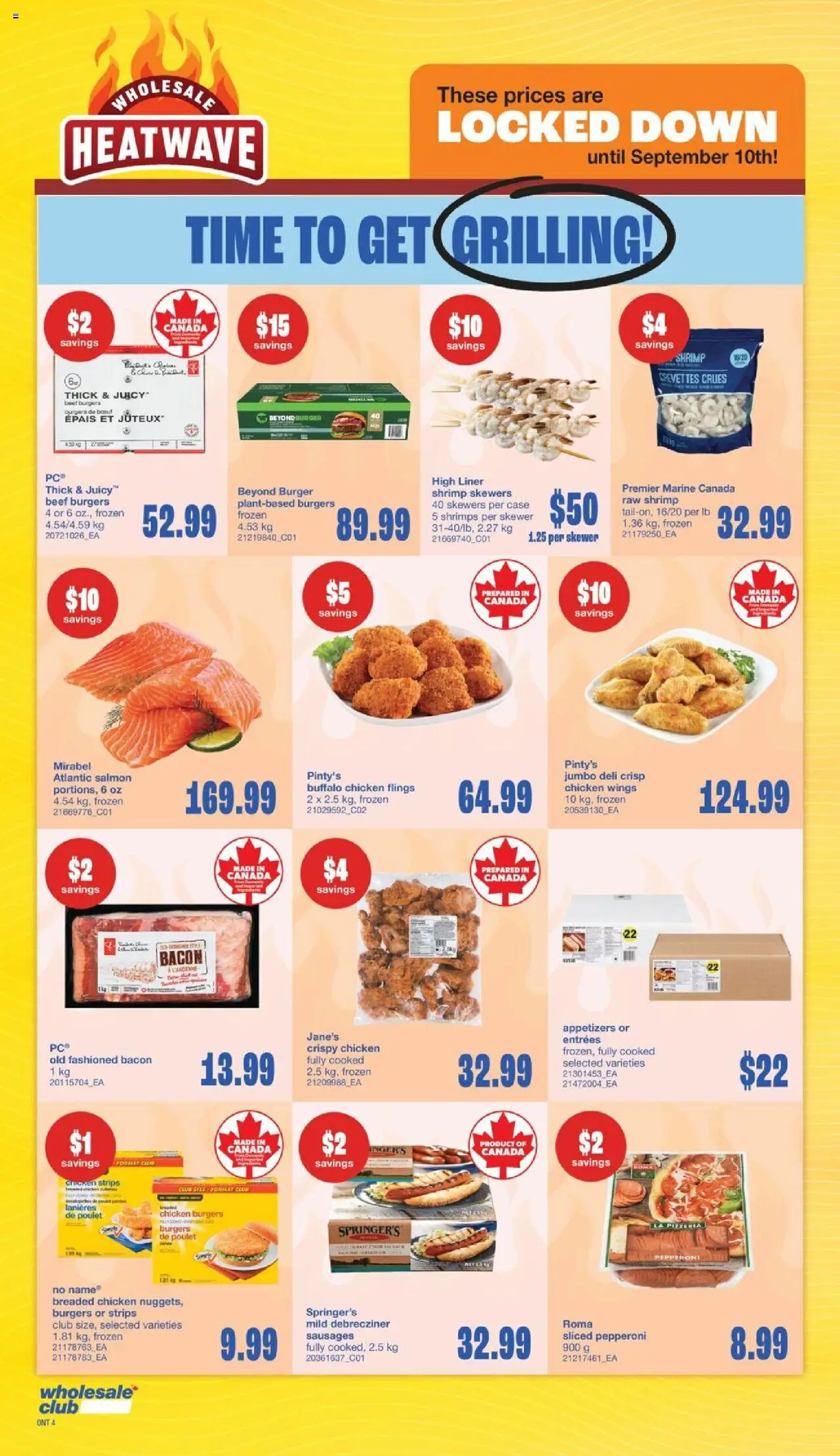 Wholesale Club flyer valid from 31.07.2025 | Page: 10 | Products: Beef, Chicken wings, Case, Chicken