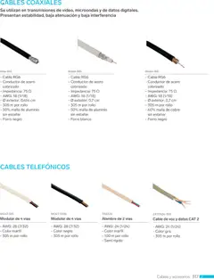 Vista previa de Steren catálogo, nuevo folleto de la tienda, válido en México a partir del 01.01.2026 | Página: 329 | Productos: Cable, Microondas, Modular, Malla