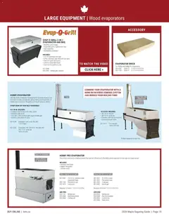 Preview of BMR - Agrizone Maple Sugaring Guide from shop BMR valid from 01.01.2026 | Page: 15 | Products: Video, Iron, Grate, Box