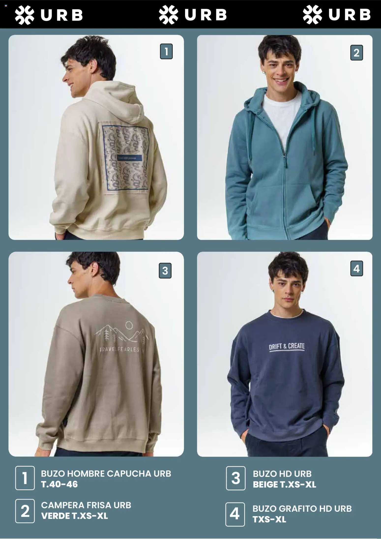 Jumbo - Catálogo URB | Otoño & Invierno │ válido desde el 17.04.2026 | Página: 6 | Productos: Buzo, Campera