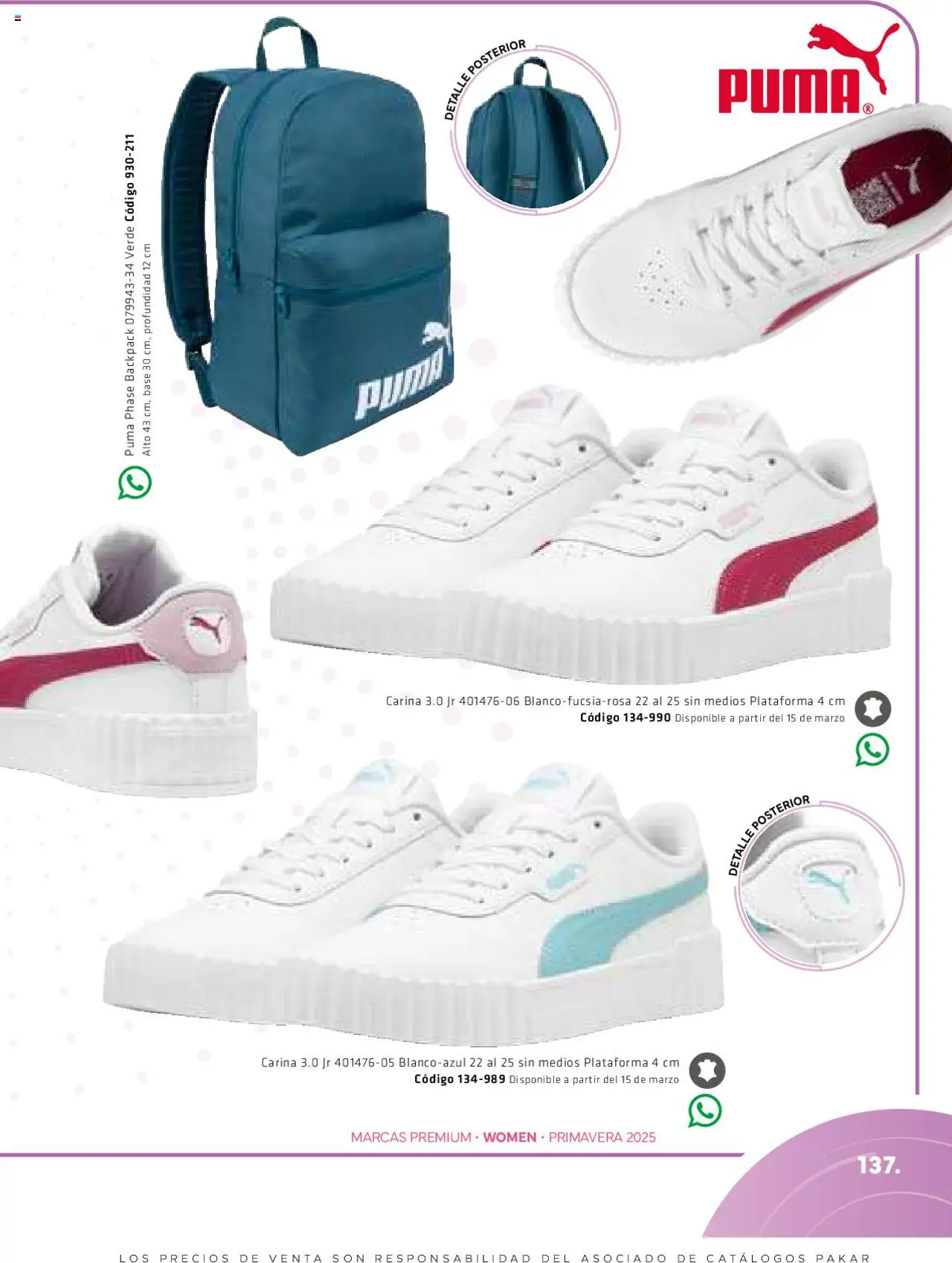 Nuevas ofertas de SC Pakar válidas en toda la República Mexicana desde el 06.03.2025. ¡Encuentra las mejores ofertas en SC Pakar catálogo Women! | Página: 137