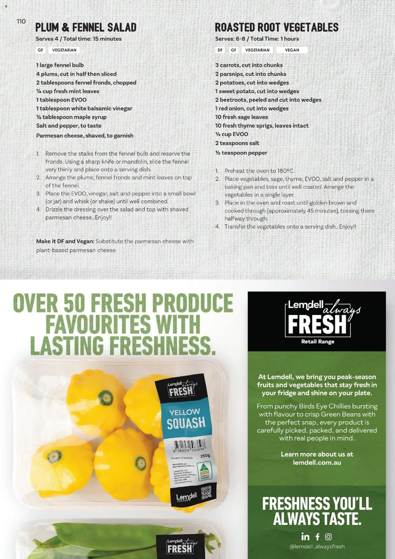 Supabarn catalogue - valid from 27.11.2025 | Page: 110 | Products: Cheese, Salad, Vinegar, Fridge