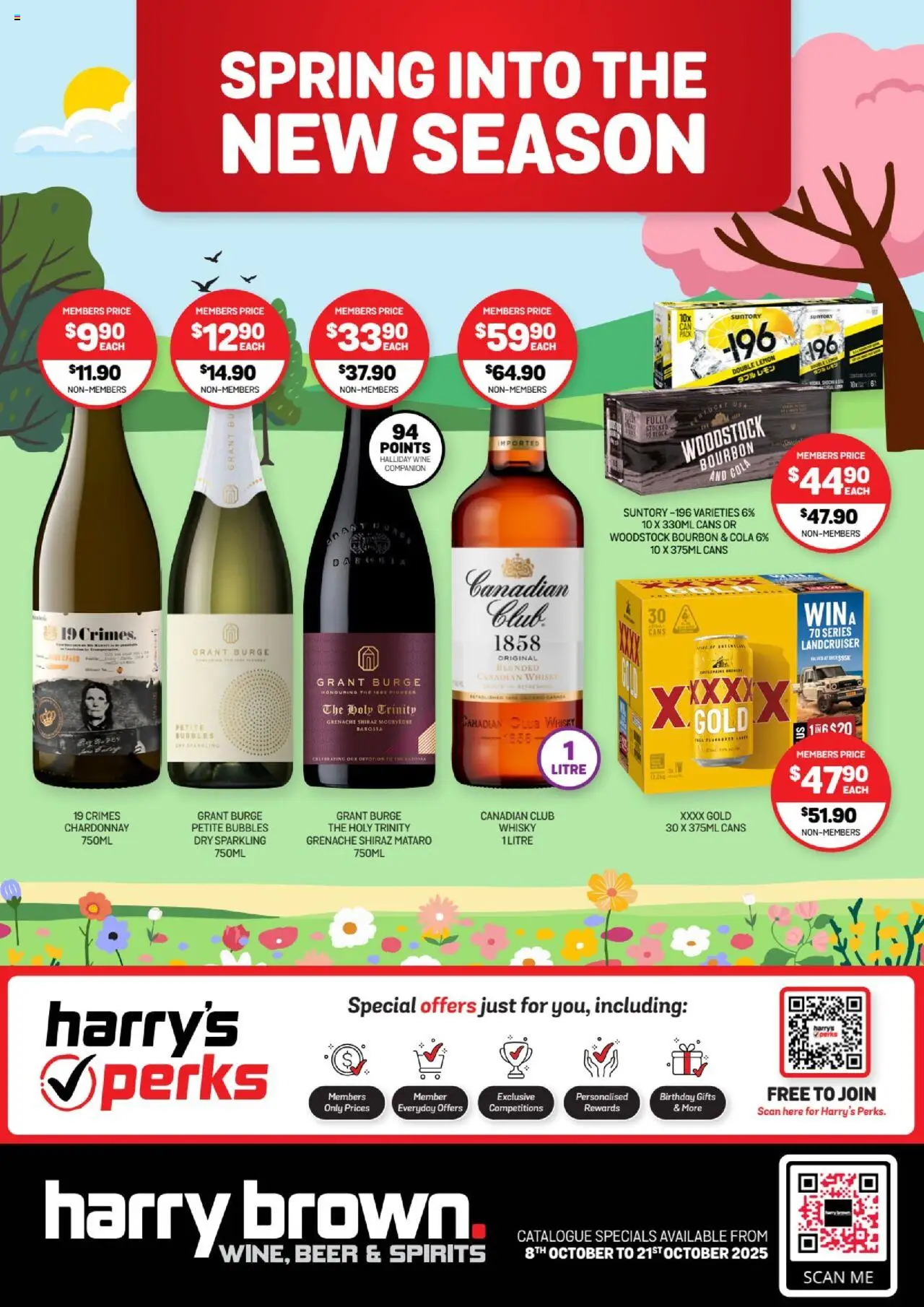 Harry Brown catalogue - valid from 08.10.2025 | Page: 1 | Products: Wine, Beer, Bourbon, Lemon