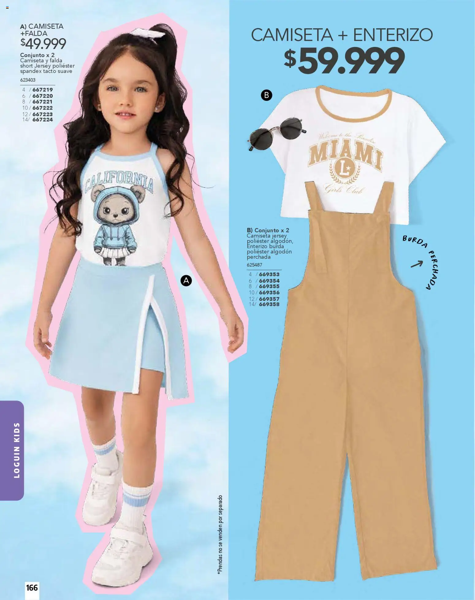 Carmel revista - valida desde el 01.02.2026 | Página: 166 | Productos: Algodón, Falda, Conjunto, Enterizo