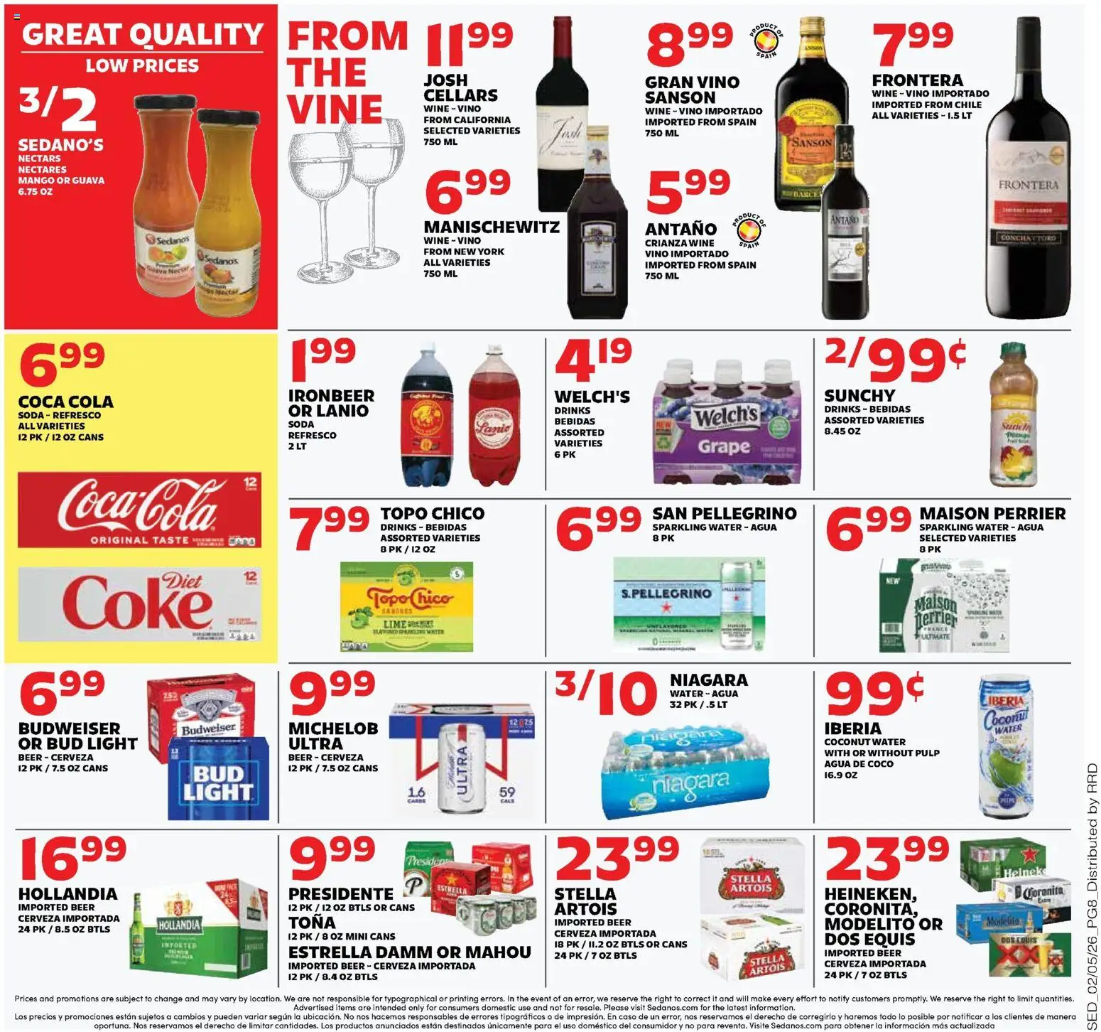 Sedano's Weekly Ad - valid from 04.02.2026 | Page: 8