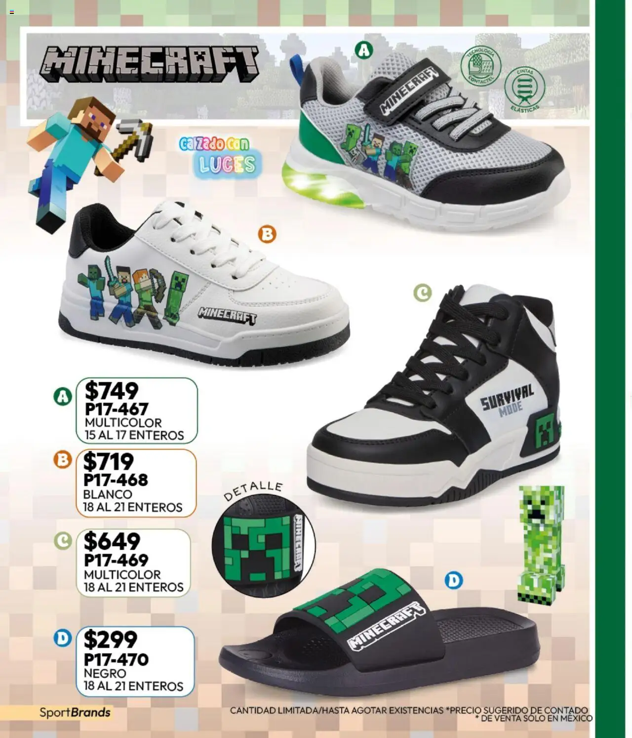 Nuevas ofertas de Cklass válidas en toda la República Mexicana desde el 16.09.2025. ¡Encuentra las mejores ofertas en Cklass - Catálogo Invierno Sportbrands! | Página: 216