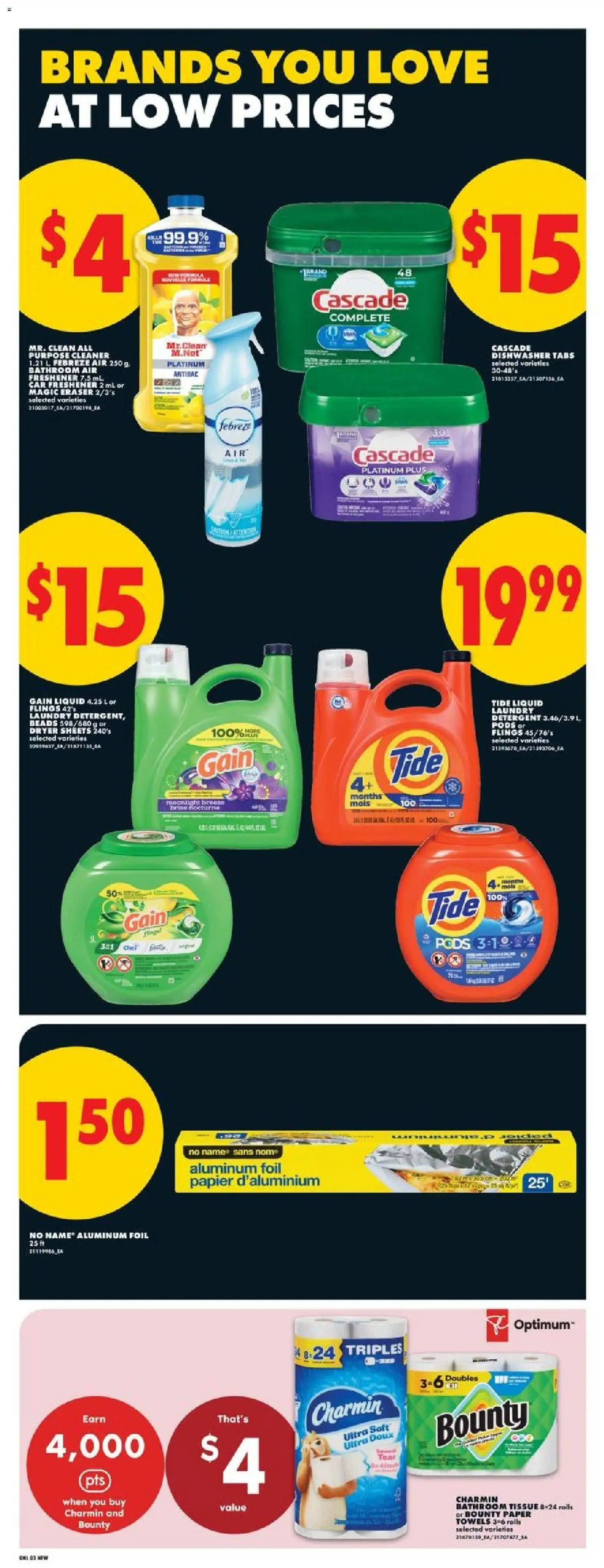 No Frills flyer valid from 23.04.2026 | Page: 8 | Products: Dryer, Dishwasher, Detergent