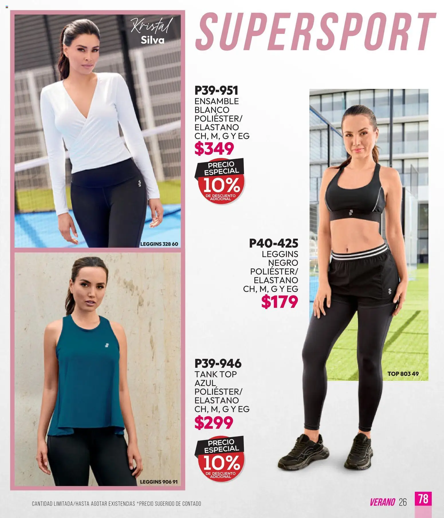 Nuevas ofertas de Cklass válidas en toda la República Mexicana desde el 28.04.2026. ¡Encuentra las mejores ofertas en Cklass catálogo Sportweek! | Página: 79 | Productos: Top