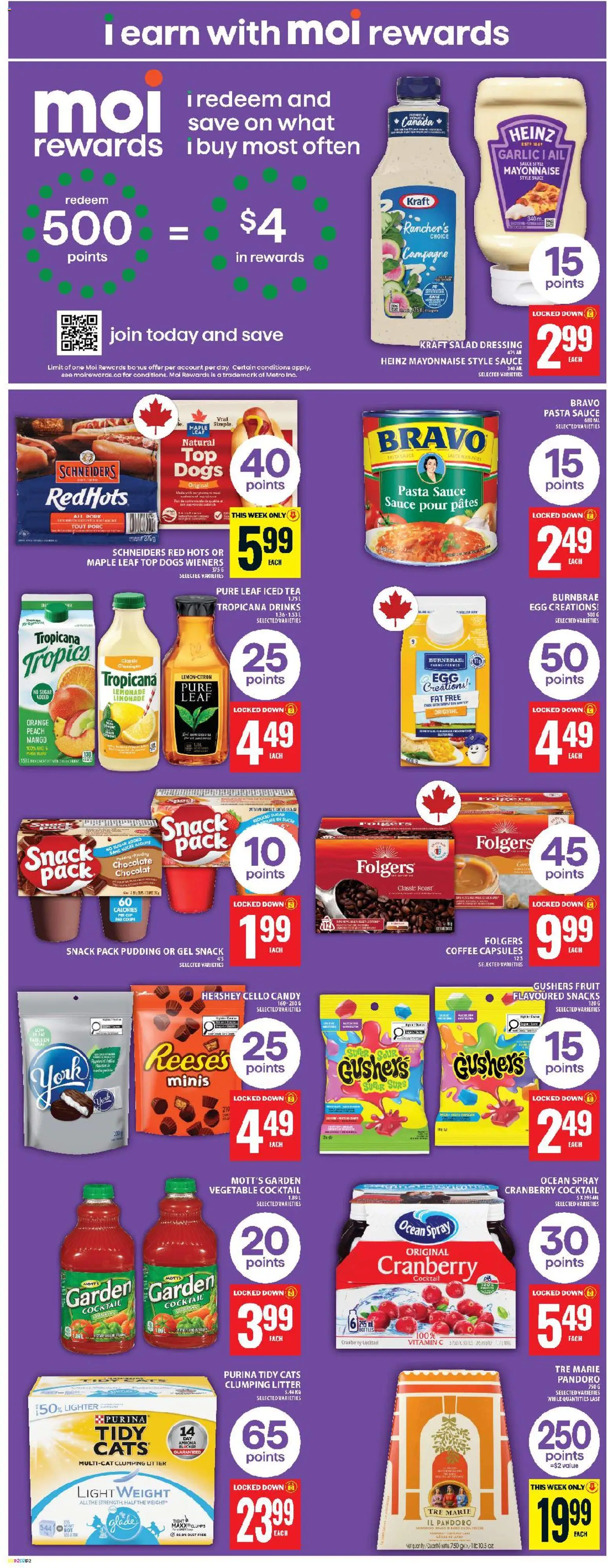 Food Basics flyer valid from 20.11.2025 | Page: 5 | Products: Pasta, Salad, Chocolate, Pork