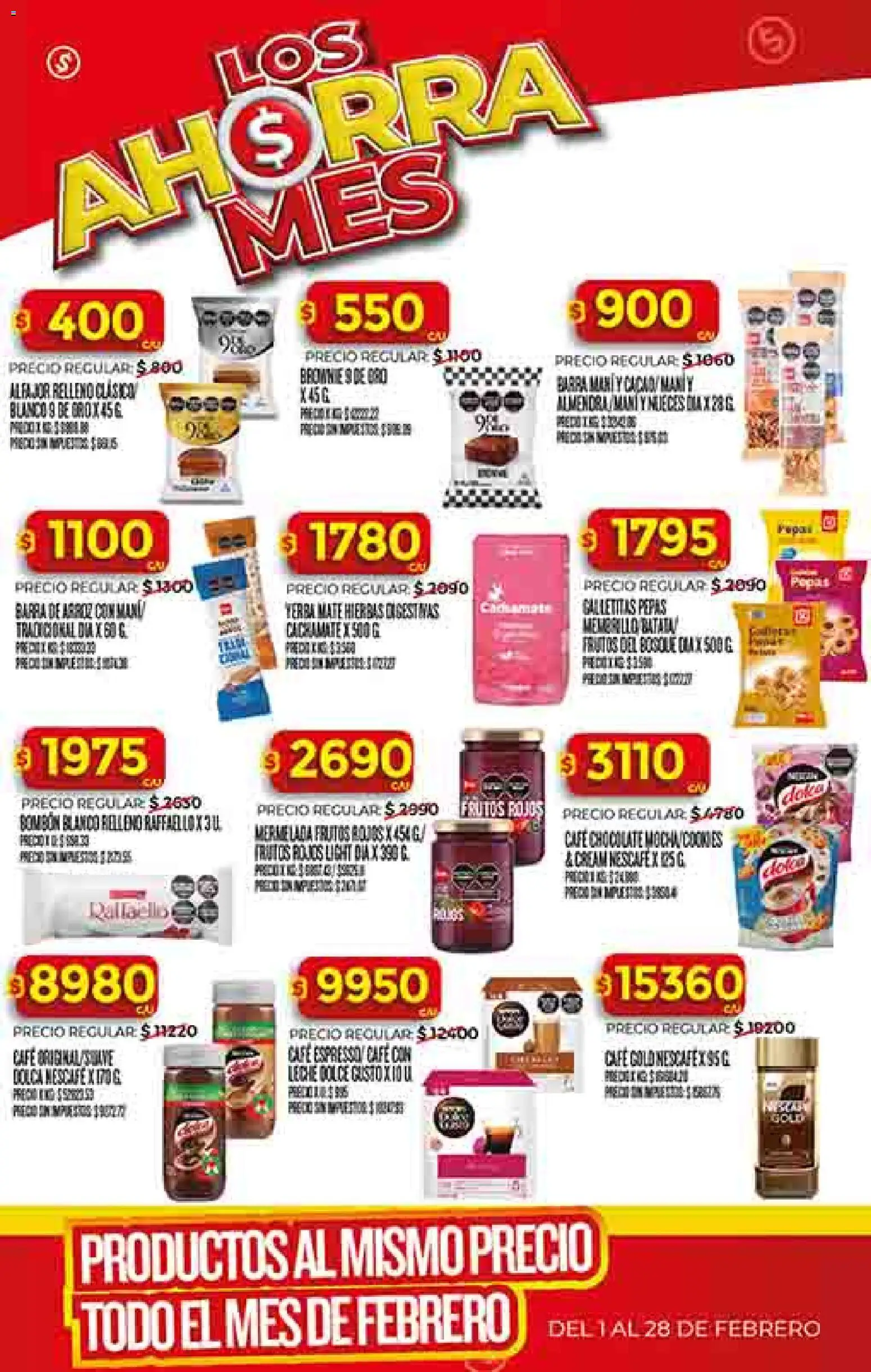 Supermercado DIA Ofertas │ válido desde el 18.02.2026 | Página: 35 | Productos: Mate, Leche, Café, Alfajor