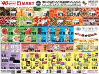 Preview of Hmart weekly ads valid from 16.01.2026