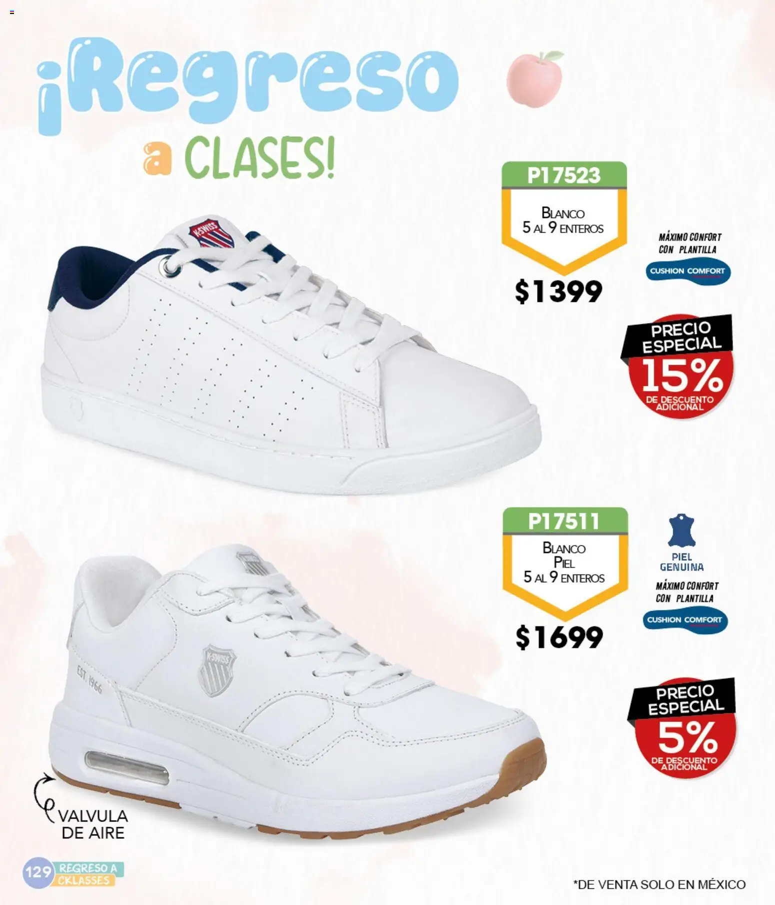 Nuevas ofertas de Cklass válidas en toda la República Mexicana desde el 05.12.2025. ¡Encuentra las mejores ofertas en Cklass catálogo Especial Regreso a Clases! | Página: 130 | Productos: Válvula