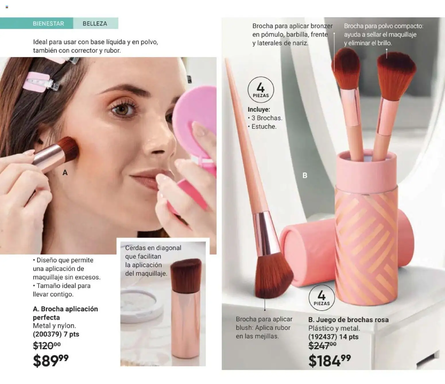 Nuevas ofertas de AVON válidas en toda la República Mexicana desde el 10.01.2026. ¡Encuentra las mejores ofertas en AVON Casa & Estilo 2 2026! | Página: 108 | Productos: Polvo compacto, Maquillaje, Corrector, Rubor