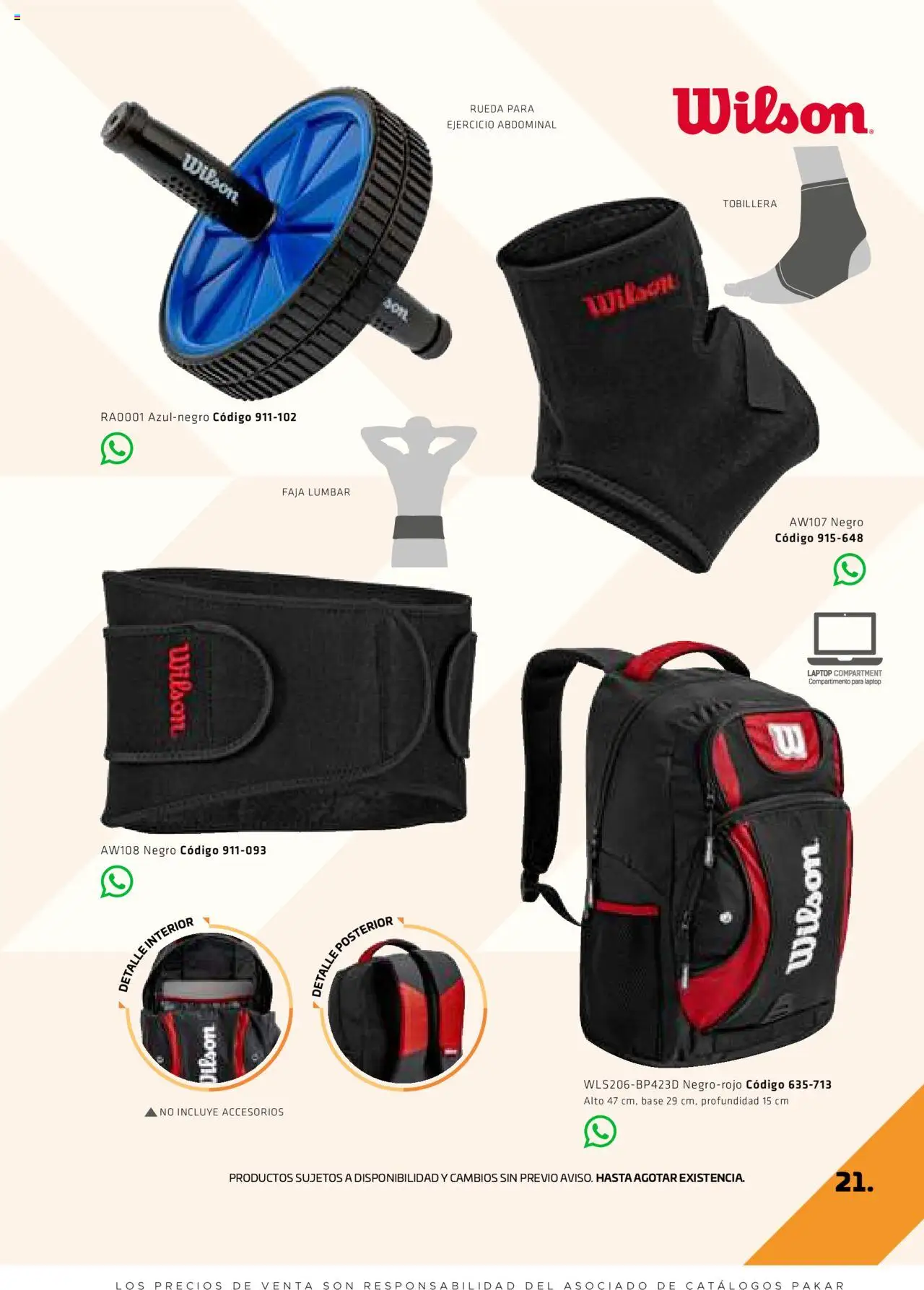 Nuevas ofertas de SC Pakar válidas en toda la República Mexicana desde el 29.08.2025. ¡Encuentra las mejores ofertas en SC Pakar - Catálogo Otoño Men Tomo 1! | Página: 21 | Productos: Tobillera, Faja