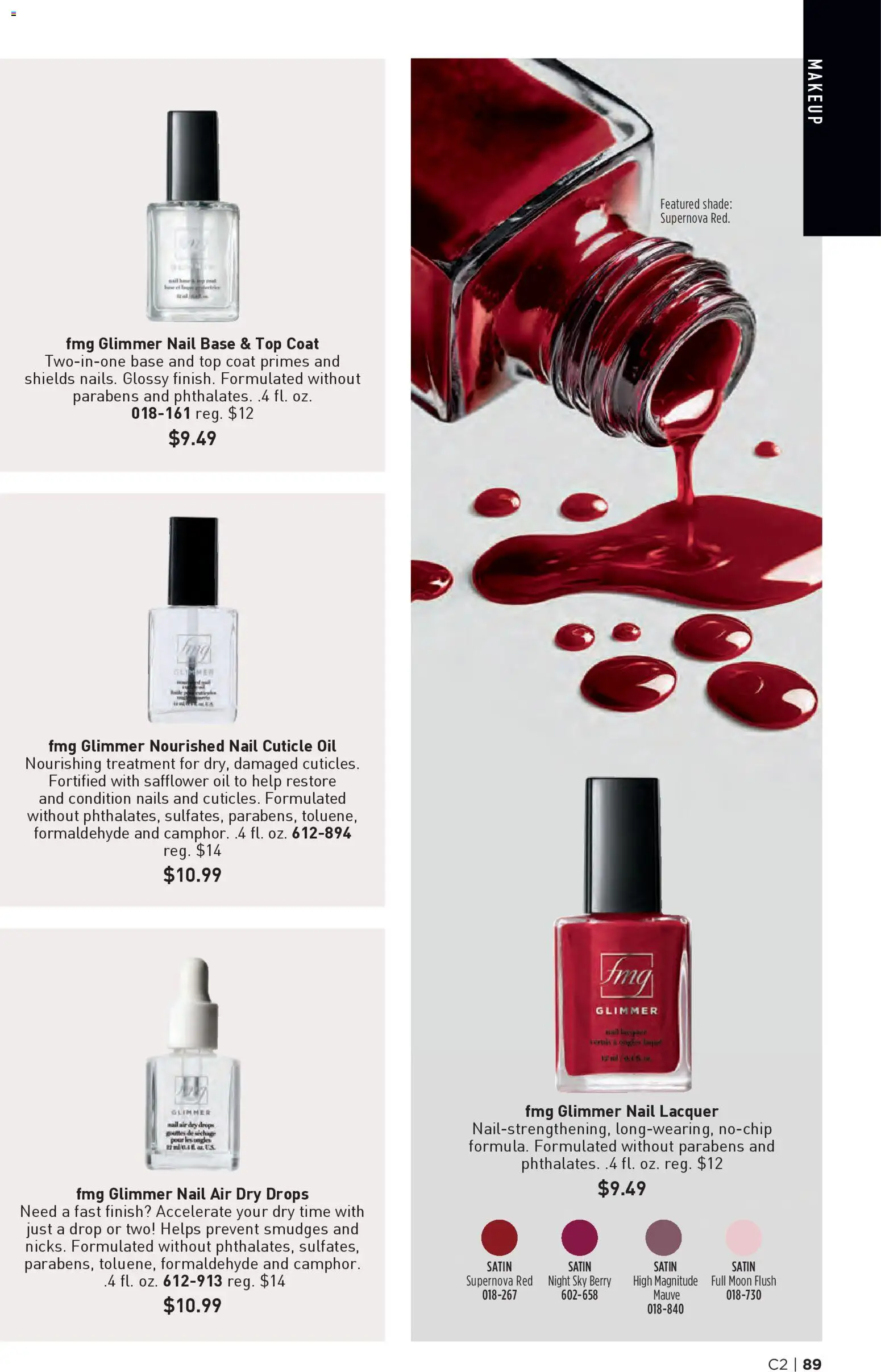 Avon Brochure - valid from 14.01.2026 | Page: 89 | Products: Nail, Oil, Coat