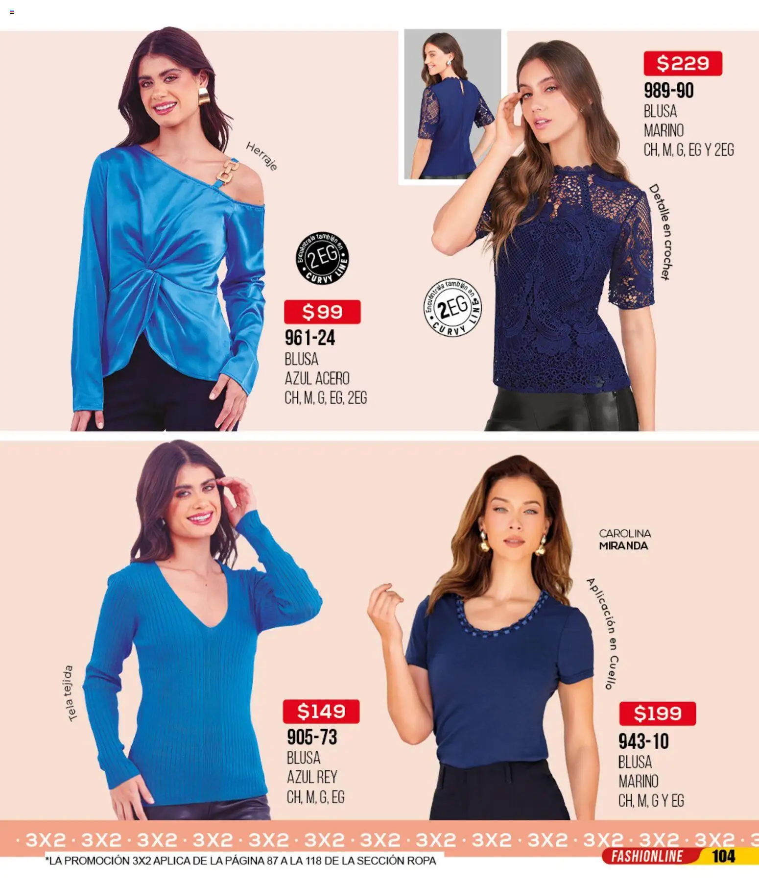 Nuevas ofertas de Cklass válidas en toda la República Mexicana desde el 18.03.2026. ¡Encuentra las mejores ofertas en Cklass catálogo Liquidación total calzado! | Página: 350 | Productos: Blusa, Ropa