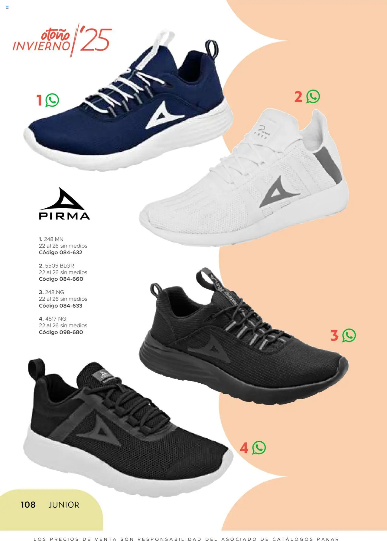 Nuevas ofertas de SC Pakar válidas en toda la República Mexicana desde el 24.07.2025. ¡Encuentra las mejores ofertas en SC Pakar - Catálogo Junior otoño / invierno! | Página: 108