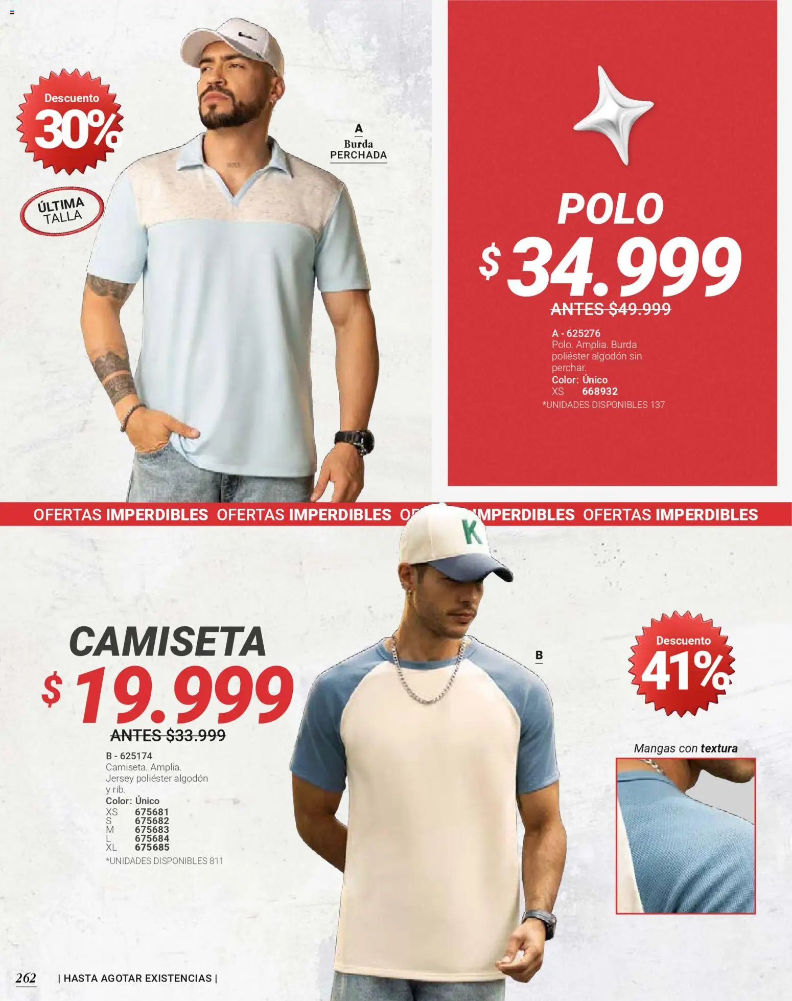 Carmel revista - valida desde el 01.02.2026 | Página: 262 | Productos: Algodón, Camiseta