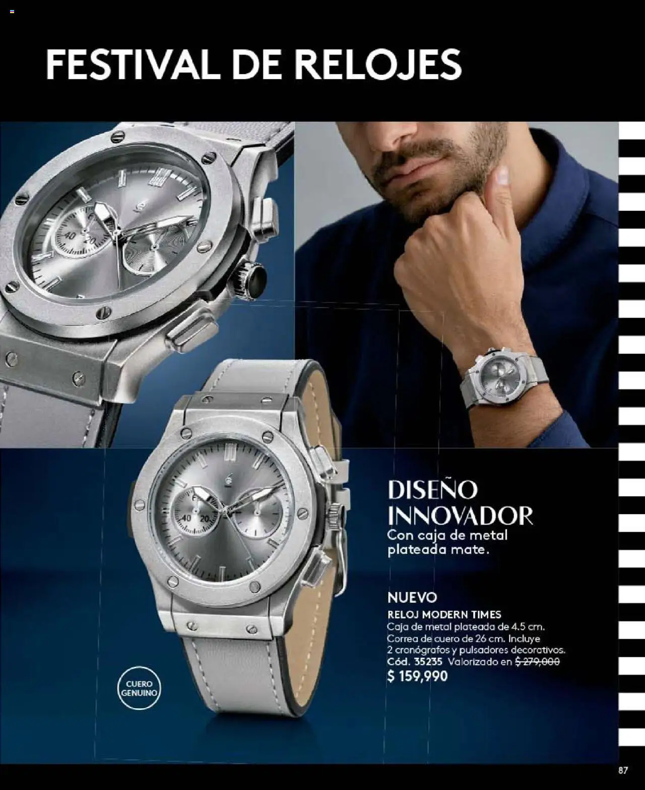 Ésika revista - valida desde el 24.09.2025 | Página: 87 | Productos: Reloj, Caja