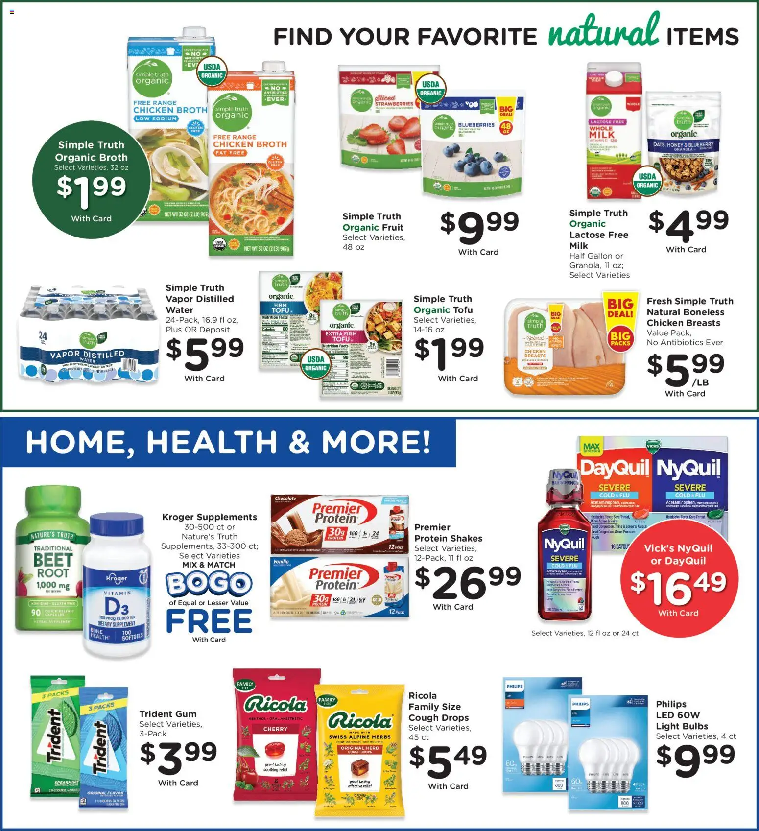 QFC Weekly Ad - OR - valid from 29.10.2025 | Page: 7 | Products: Vitamin, Strawberries, Water, Beet