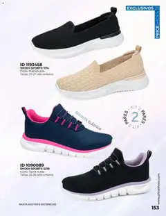 Vista previa de Price Shoes catálogo Exclusivos 2025, nuevo folleto de la tienda, válido en México a partir del 19.10.2025 | Página: 153 | Productos: Malla