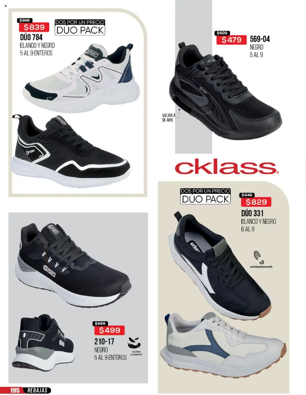 Nuevas ofertas de Cklass válidas en toda la República Mexicana desde el 30.05.2025. ¡Encuentra las mejores ofertas en Cklass catálogo Rebajas Ropa! | Página: 457 | Productos: Válvula